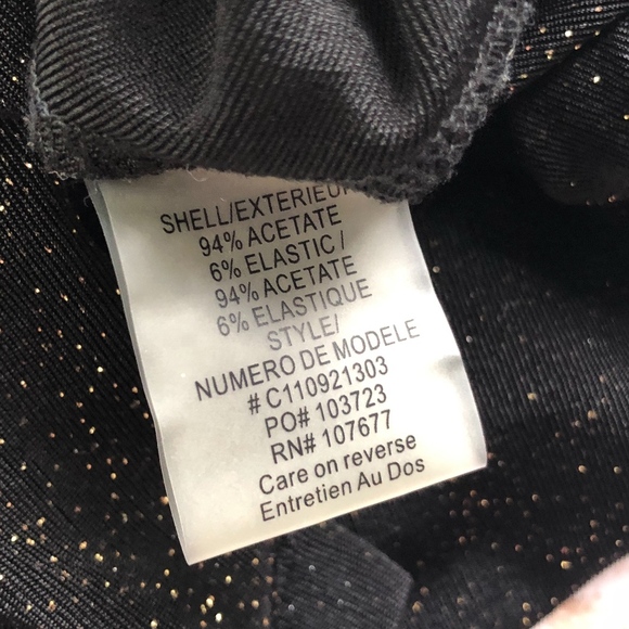 Alice + Olivia Sparkle Draped Neck Top M - Picture 6 of 6